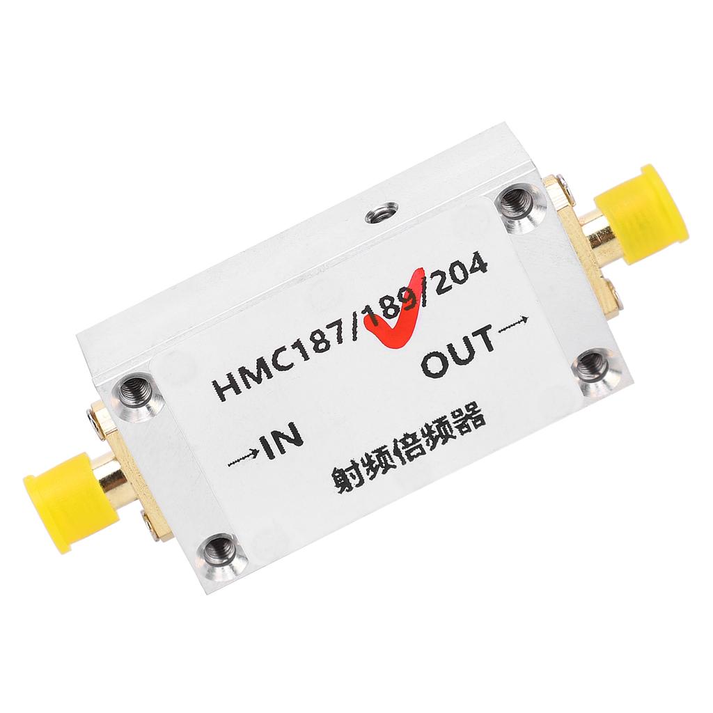 Frequency Doubler HMC189 Aluminum Alloy RF Radio Multiplier Radio Amplifier