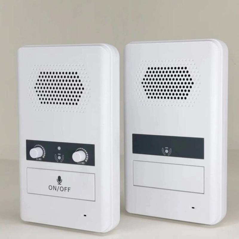Wireless for Home, 656ft Long Range House Intercom System, Room to Room Intercom, Counter Window Intercom System