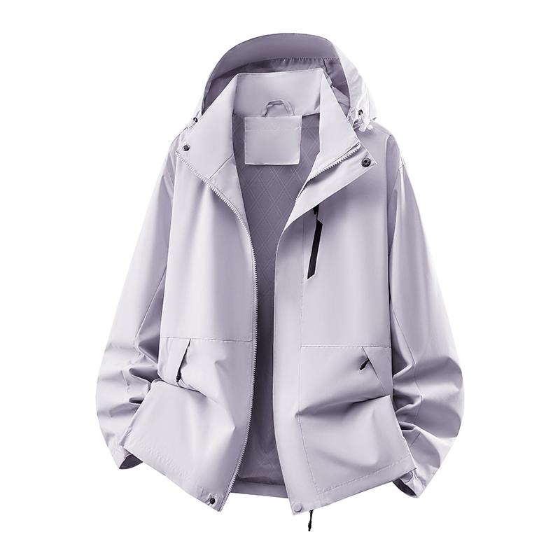 Autumn And Winter Jackets For Men, Solid Color Jackets For Men, Simple Men's Jackets, Men's Tops, Loose Casual Jackets
