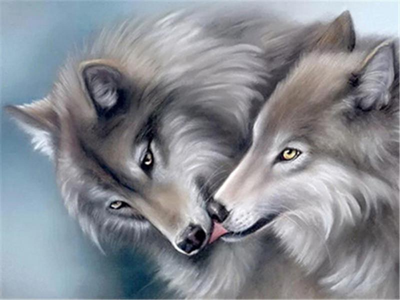 Voller Diamant-Mosaik, 5D-Gemälde, quadratisch, Stickerei, Neuheiten, dekorative Gemälde, Fuchs, komplettes Set, Neuheit