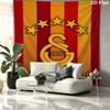 Galatasaray S Niestandardowe Imię Gobelin Ścienny Estetyczny Dekor Ścienny Drukowany Materiał Koc Dekoracyjne Gobeliny do Sypialni Salonu Wystrój Domu
