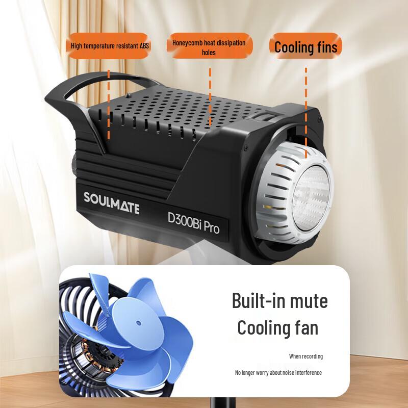 SOULMATE D300Bi PRO LED Video & Photography Light Kit