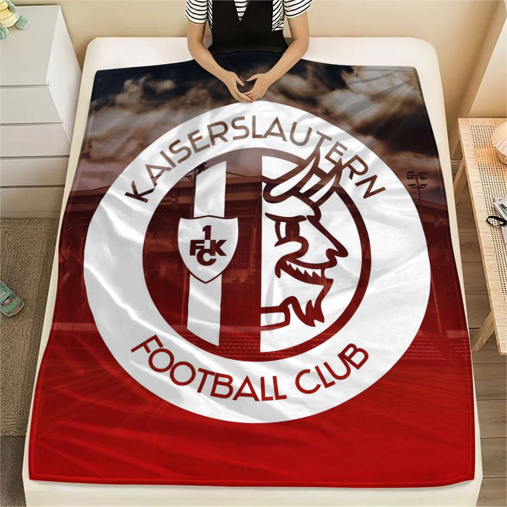 Coperta con poster di Kaiserslautern, Alta qualità, Confortevole per tutte le stagioni, Decorazione per la casa, Calore e Comfort