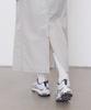 Musinsa Standard Woman Women'S Nylon Elastic Long Skirt [Ash Gray]