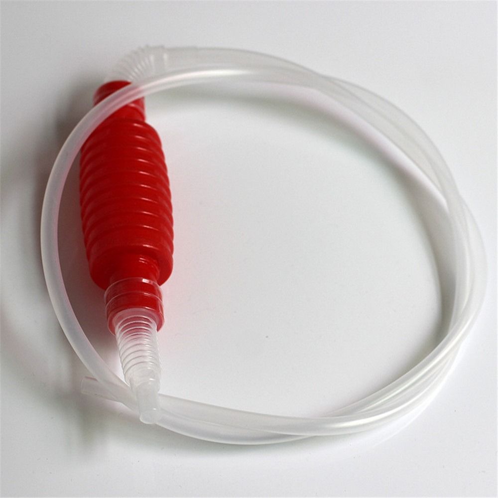 PVC Tube Fuel Tank Suction Pump 2 Meter Gas Siphon Hose Pump Manual Fuel Pump  Car Fuel Transfer