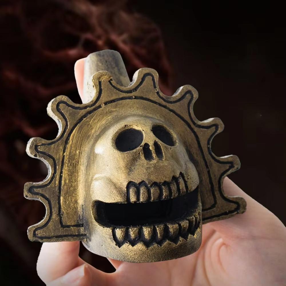 Creative Screaming Authentic Aztec Whistle Scary Sounding Spooky Roaring Whistle Death Whistle Decompress Tao Di's Howling