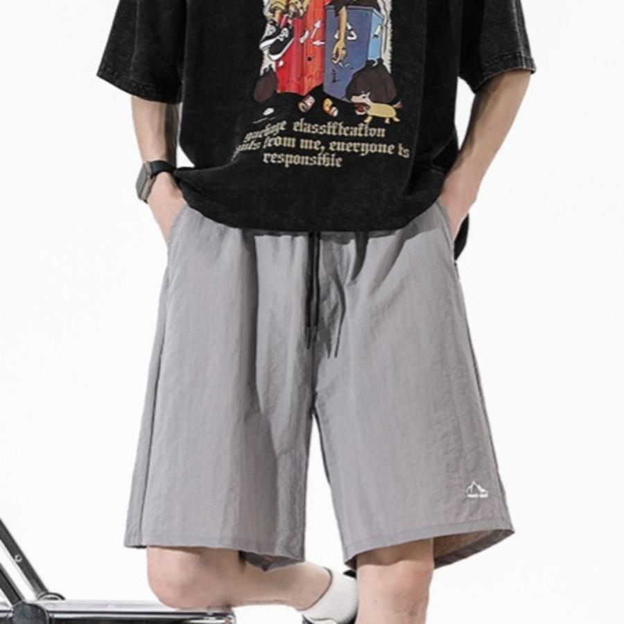 Herren Outdoor Schnelltrocknende Lockere Shorts Sommer Sport Atmungsaktive Badeshorts