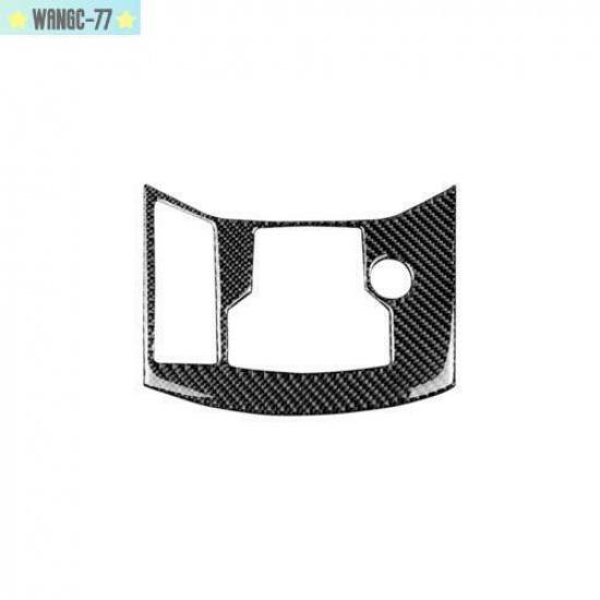 Carbon Fiber Console Gear Shift Panel Frame Cover For Mazda CX-5 CX5 2017-18 New