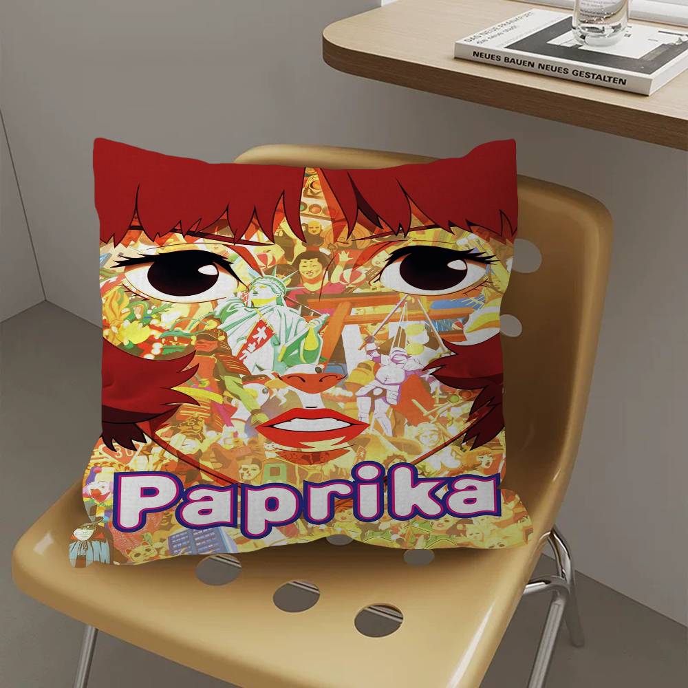 Anime P-Paprika Personalized Picture Text Home Decorative Pillows Household Gifts 45x45cm