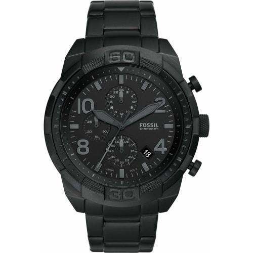 Fossil Bronson FS5712 Men's Watch, Officially Imported, Black