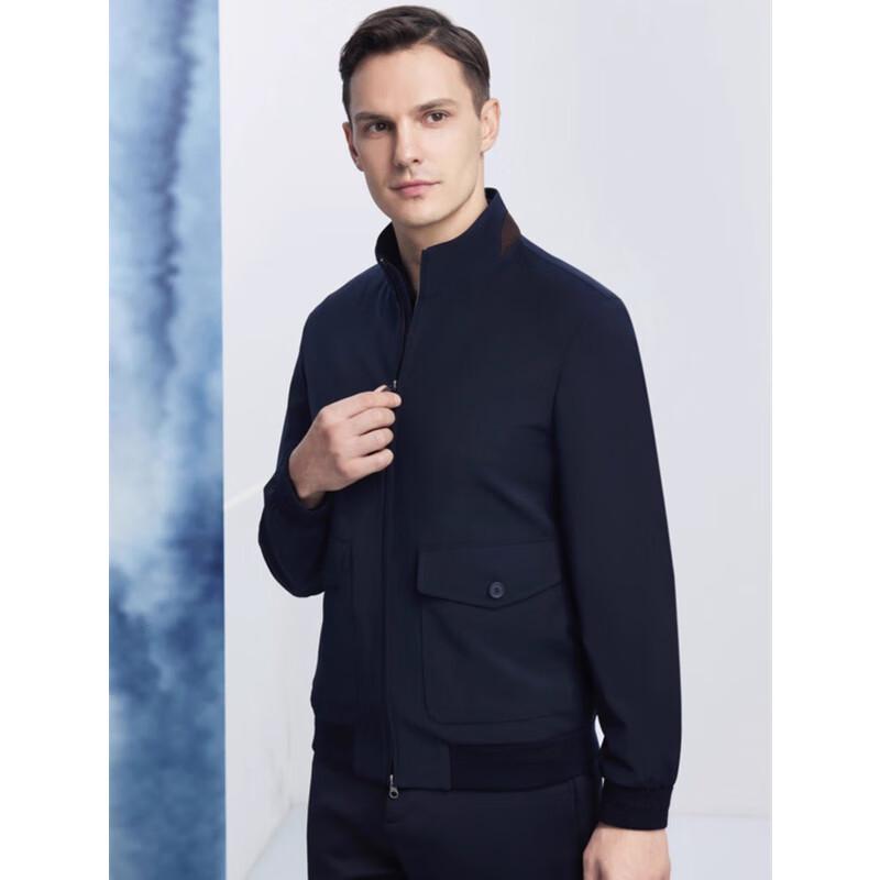 EVE Men's Business Wool Stand-Collar Jacket