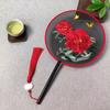 Ancient-Style Fan, Suzhou Double-Sided Embroidery Round Fan, Dance-Specific, Traditional Chinese Style, Hanfu, Qipao, Classical Round Fan, Summer Fan