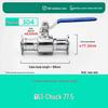 304/316 Stainless Steel Sanitary Quick Connect Ball Valve with Clamp