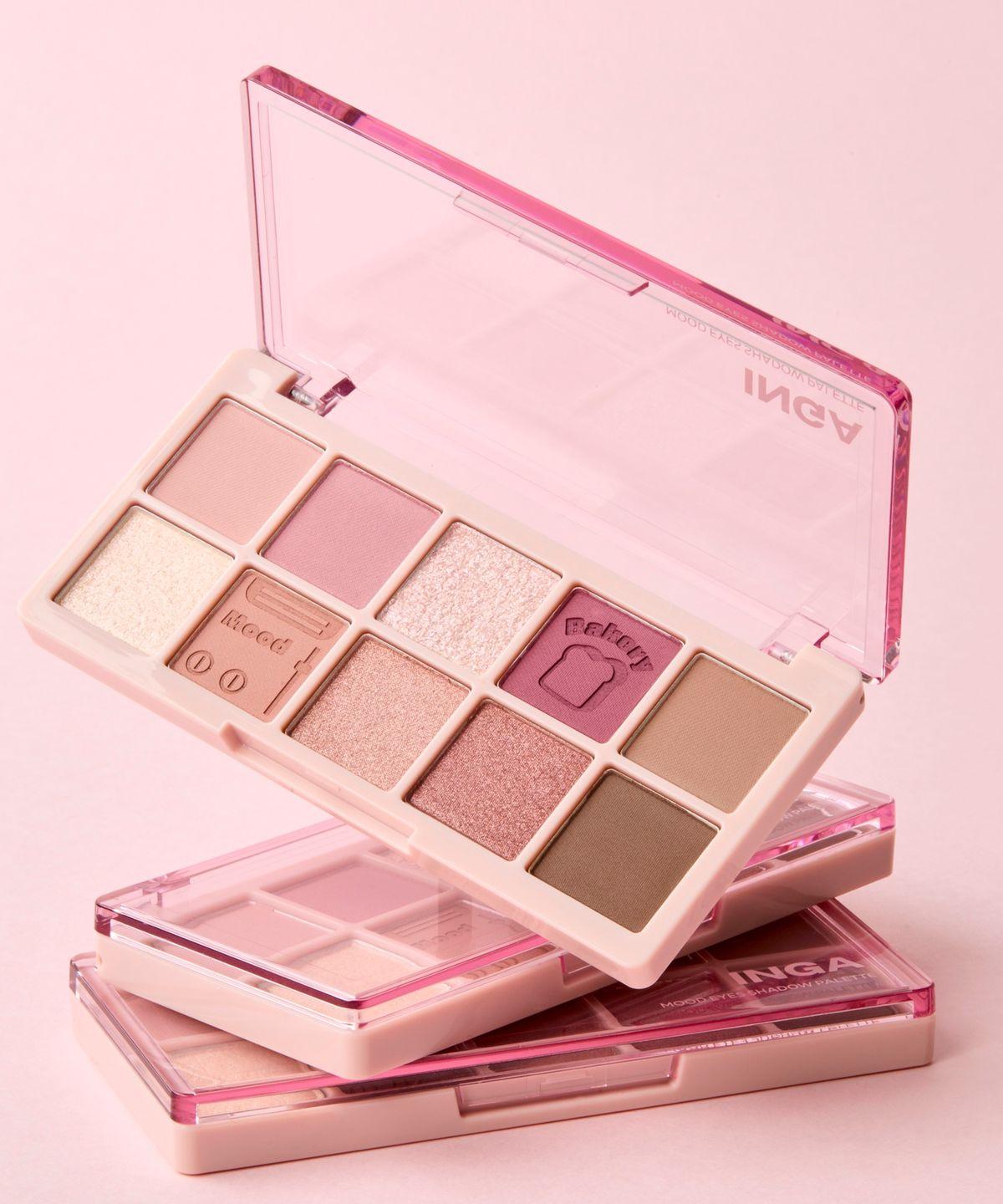 Mood Eyes Shadow Palette 3 Colors Plum Cooking