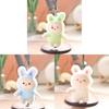 Cute Bunny Plush Keychain With Soft Velvet Material For Kids And Teens