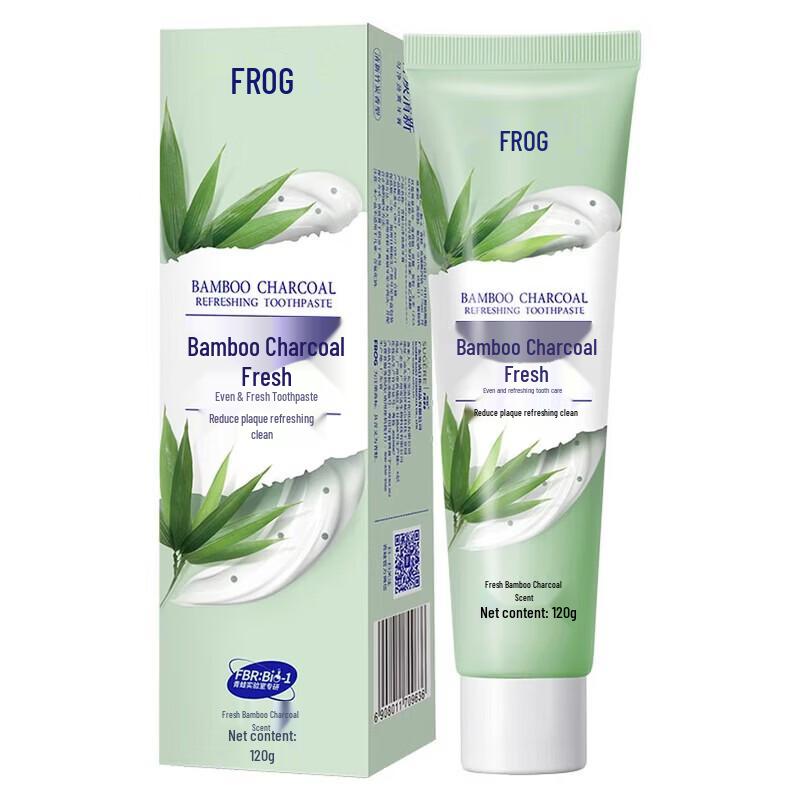Frog Bamboo Charcoal Refreshing Toothpaste - 10-Pack
