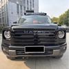Haval H9 2nd Gen Headlight Frame Kit: Grille, ABS, LED Beads, Black Warrior Design