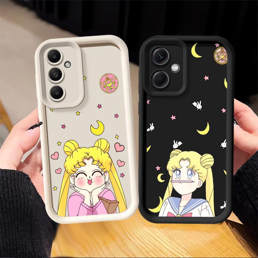 Phone Case for Xiaomi Redmi Note 11s 13 14 Pro Plus 12s 10 11 12 Pro Soft Cover Sailor Moon