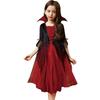 GOKEI Halloween Vampire Dress, Witch Costume, Kids Cosplay, Girls Baby Costume, Witch, Wizard, Demon Bride, Zombie, Vampire, Witch, Devil Costume,
