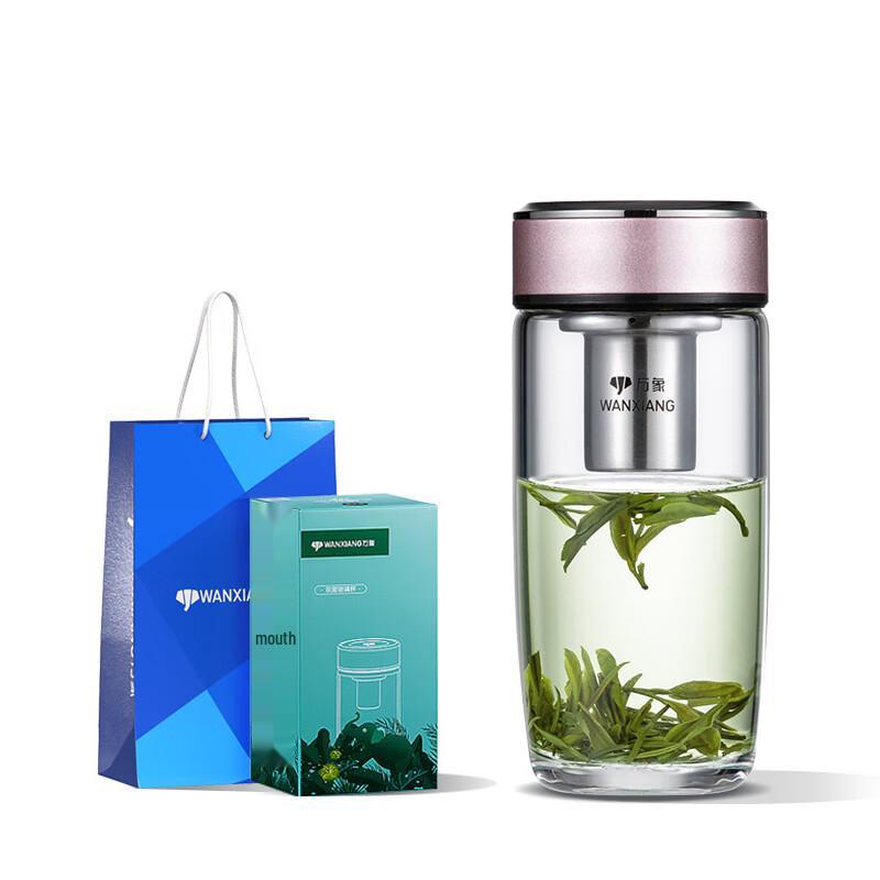 Wanxiang Portable Glass Tea Infuser Bottle