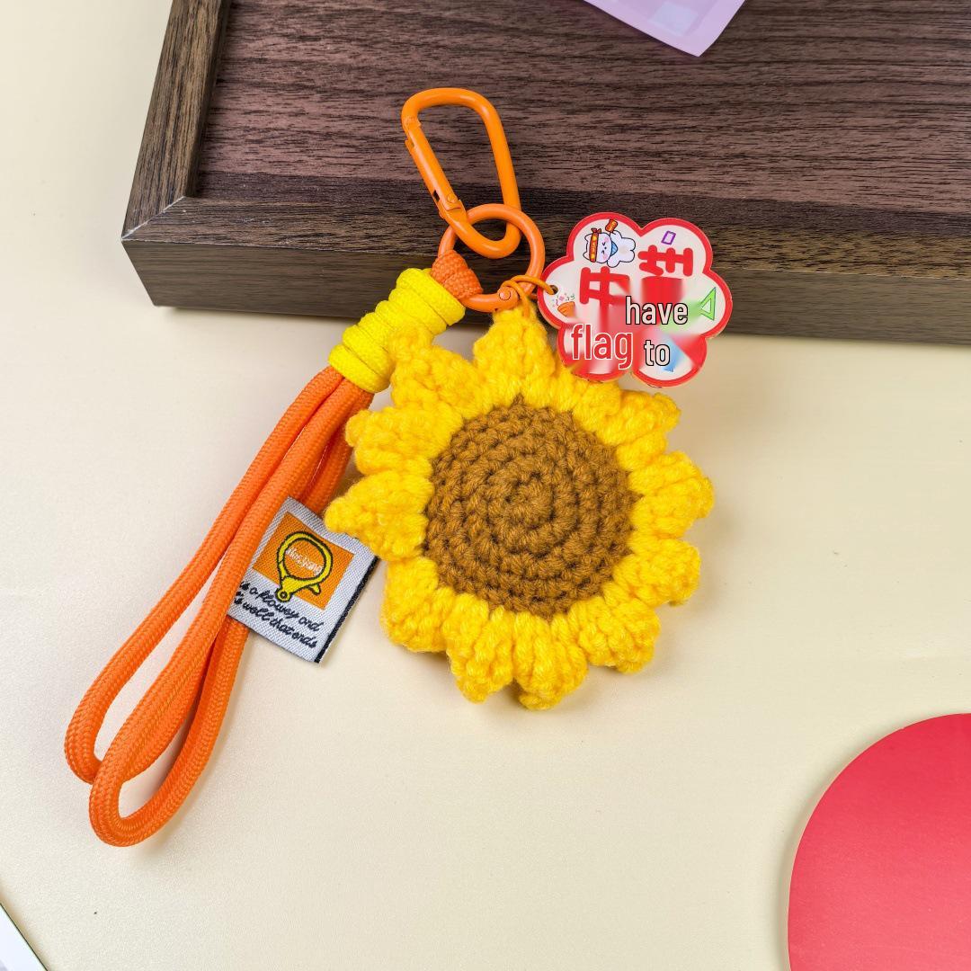 Sunflower Keychain Pendant: Inspirational Gift for Gaokao and Zhongkao Success