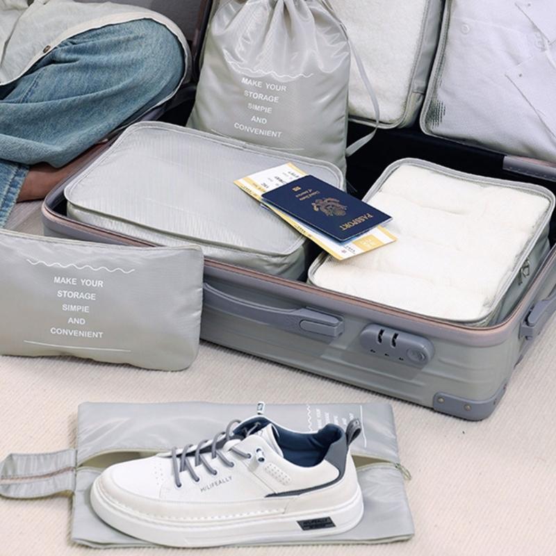 Packing Cubes for Suitcases 7Pcs Luggage Organizers Bags for Travel Waterproof Packing Cube Storage Bags for Suitcases