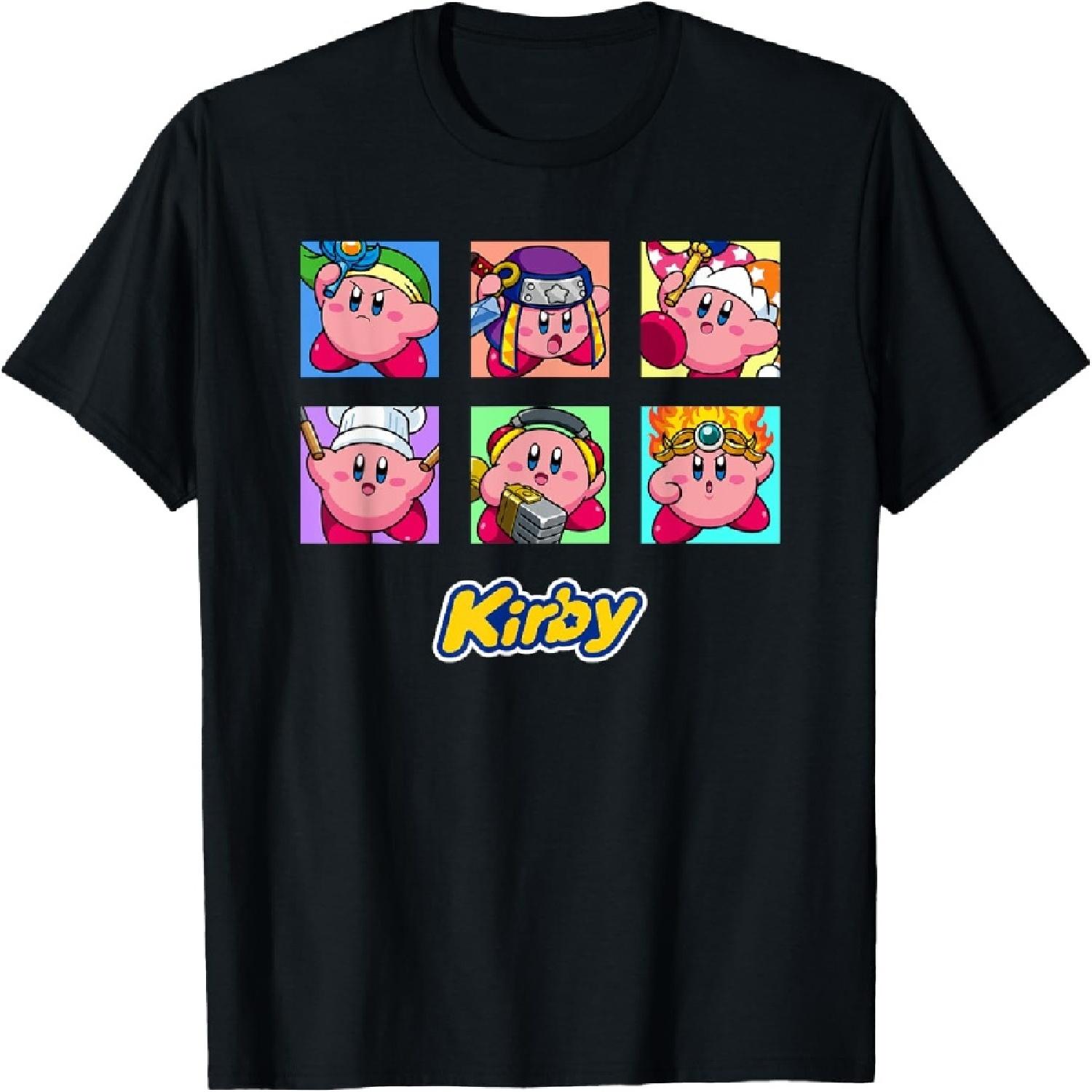 

Kirby Selected Abilities Collage Pop Art Full Color T-Shirt XXXXXL різнокольоровий