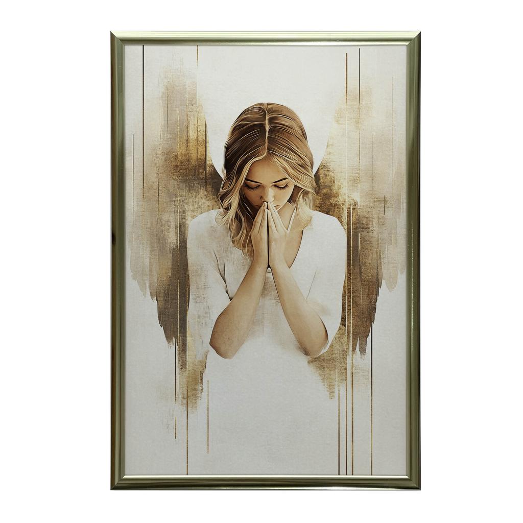 Wspólnota Z Niebem Wspólnota Z Niebem, 50X70 Cm, Bez Ramy, Płótno Premium Na Blejtramie