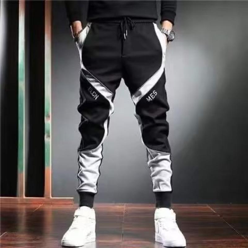 Trousers Harem Autumn Winter Pluhs Warm Sweatpants for Men Fashion Graphic Man Sports Pants Comfortable Streetwear Fleece Pants
