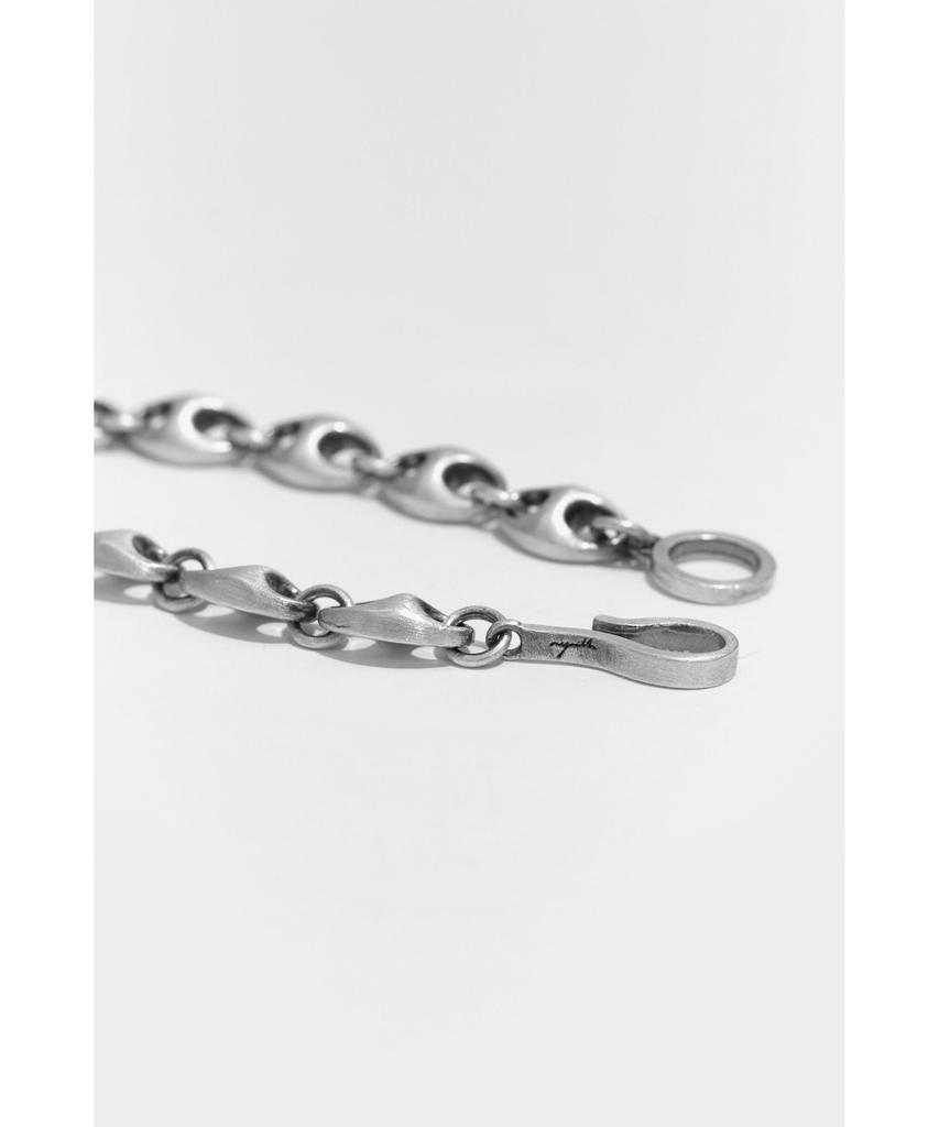 Youth Stud Link Chain Bracelet - Silver