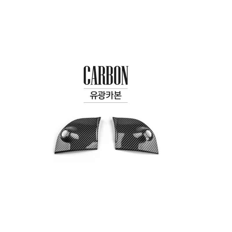For SSANGYONG TORRES-EVX/ACTYON -2025 Carbon Fiber Black Rearview Mirror Decoration Cover Trim Exterior Accessories