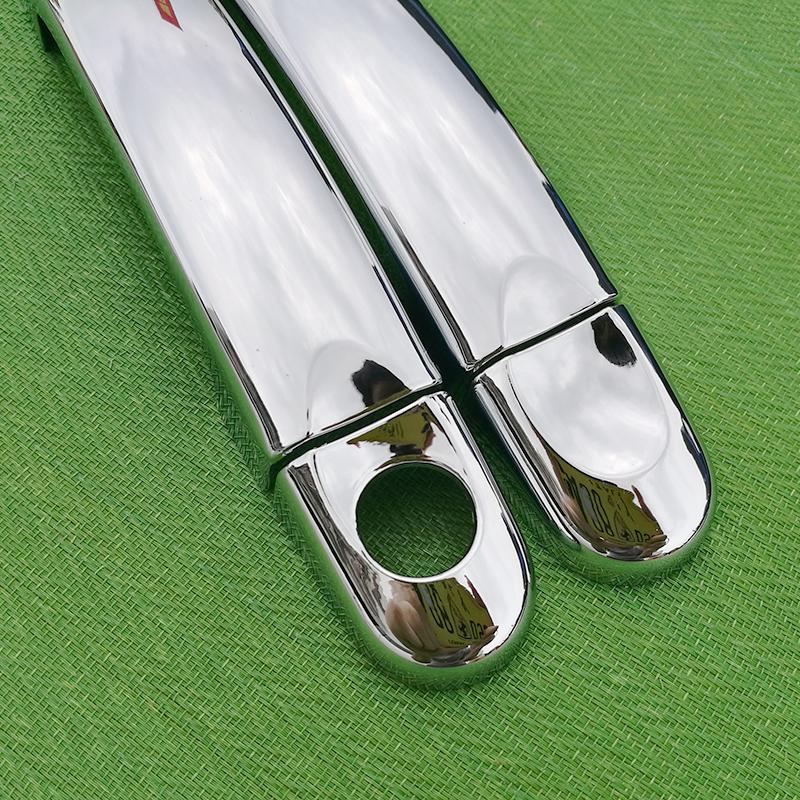 for VW New Beetle 1998 - 2011 Chrome Handle Cover Trim for Volkswagen 2002 2003 2005 2007 2009 Accessories Stickers Car Styling