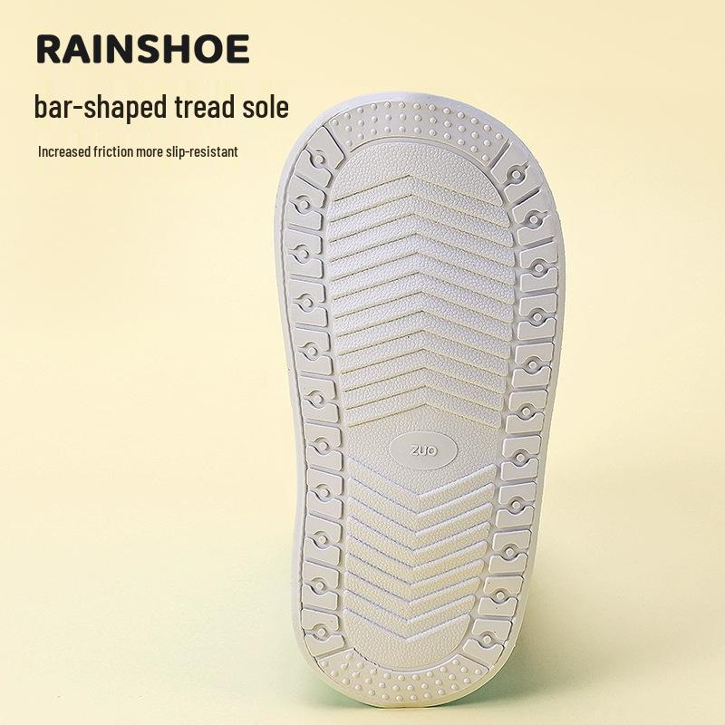 Upgraded Anime Kids' Non-Slip Mid-Calf Rain Shoe Covers: Rainproof, Sandproof, Stainproof for Rainy Days