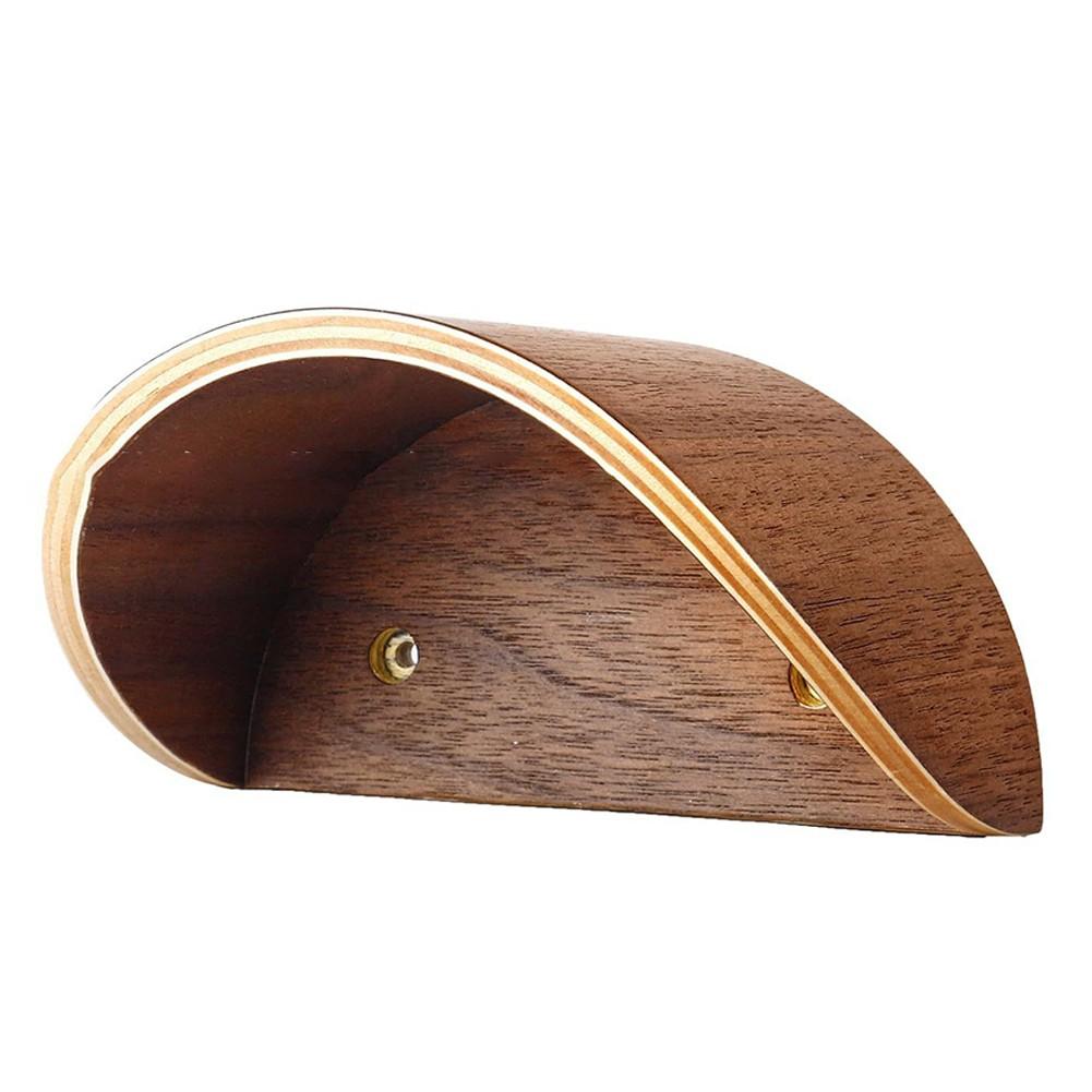 

Cowboy Hat Rack Western-style Storage Wooden Hat Holder Wood grain (single)