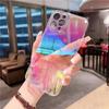 Holographic Ultra HD Gradient Colors PC Hard Case For Apple iPhone 14 13 12 11 Pro Max Mini 7 8 Plus SE 2020 XR X XS Cover