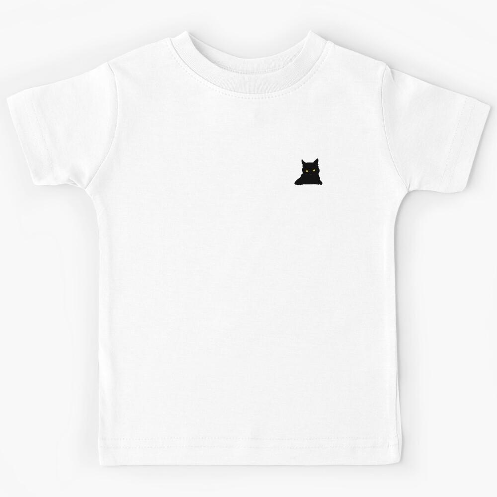 Black Cat Kids T-Shirt 160