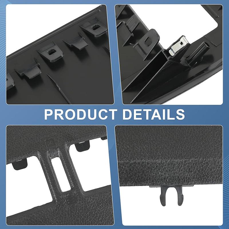 Suitable for Tiida's Instrument Panel AC Vent Trim: 68414-ED50C/ED50D.