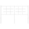 Replacement Headboard Metal White 135 Cm