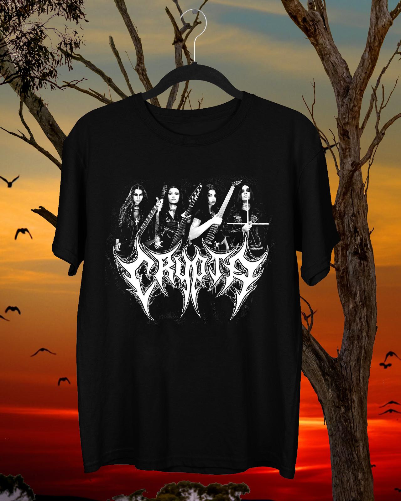 NEW CRYPTA Band Music Member Black All Size Gift Shirt VC2036 XXXL