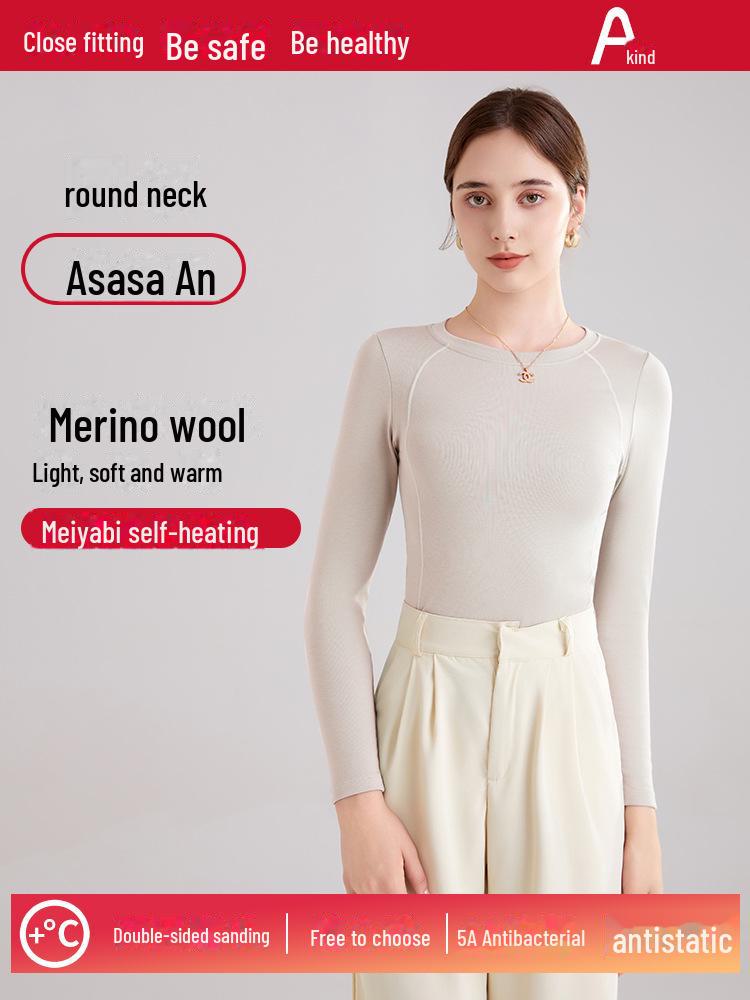 

Женская облегающая водолазка из немецкого бархата с длинными рукавами и круглым вырезом — идеальный вариант для осени и зимы. L