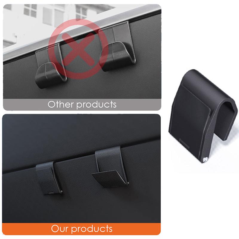 Trunk Hook for Tesla Model 3 2024-2025 Highland Accessories Glove Box Hidden Hook Foldable Clip for Tesla Model 3 2024-2025