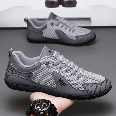 Pantofi sport casual pentru bărbați, cu plasă respirabilă - Talpă moale, Antiderapant, Adidași trendy de vară pentru condus