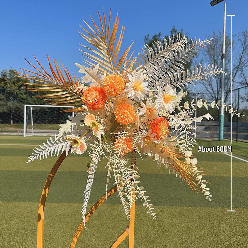 Large Artificial Wedding Flower Wall for Aisles and Hotels