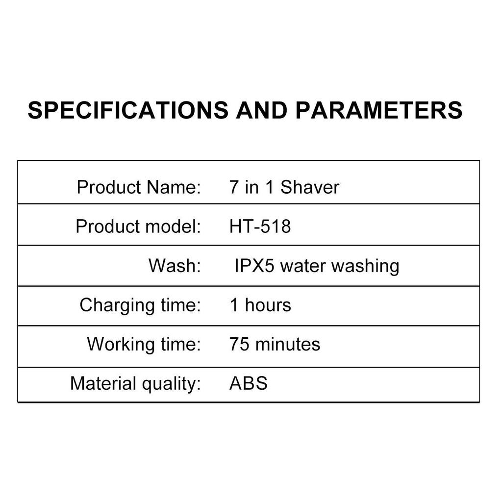 Solimpia 7-in-1 Women's Epilator and Multifunctional Hair Remover for Full-Body Use, Waterproof Shaver with Razor and Eyebrow Trimmer
