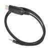 Programming Cable 3.5mm 0.14in Stable USB Write Frequency Cable for EVX‑216 EVX‑530 EVX‑531 EVX‑534 EVX‑539 CT‑106