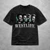 Westlife 25th Anniversary Tour 2026 Washed T Shirt Novelty Harajuku for Men Women Oversize T-Shirts Tee Cotton