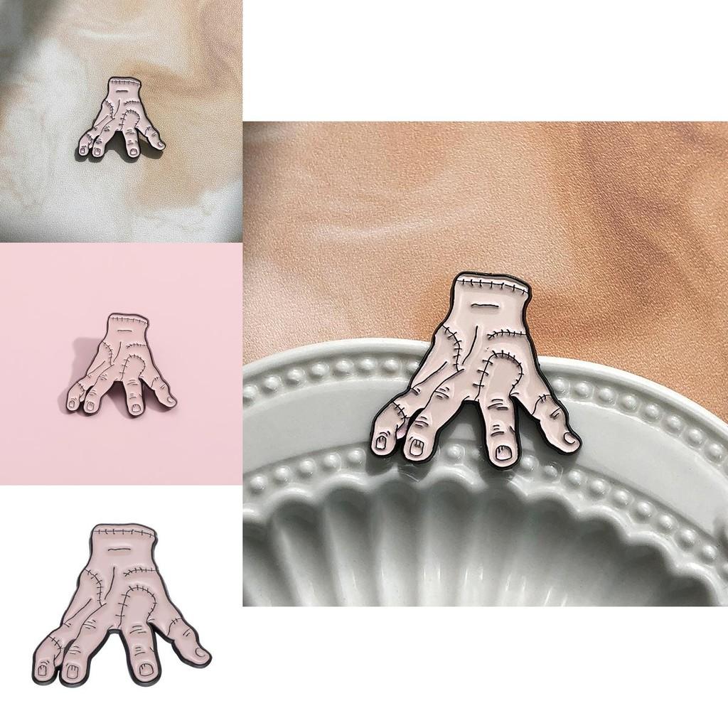 Metal Decorative Eyecatching Pin Brooch Featuring Animals And Design Letters