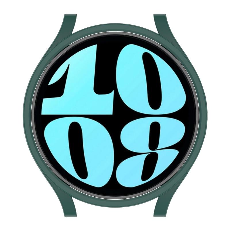 Screen Protector Case for Watch 6 40mm/44mm Waterproof Hard PC Bumper Protective Cover Anti-scratch