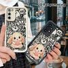 Phone Case: 2D Flat Samsung Galaxy A34 A35 M05 M06 S20 S22 S21 FE Plus 5G Protective Case, Light Beige Lop-Eared Rabbit, Christmas and Halloween Gift