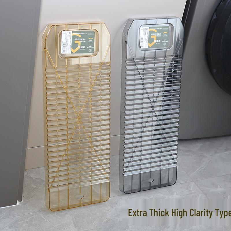 Large Non-slip Durable Plastic Washboard for Laundry